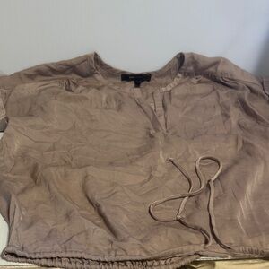 BCBGMaxAzria Women's Taupe Blouse